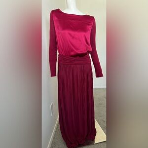 NIU  Maroon Maxi dress, size M